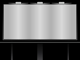 空白廣告牌