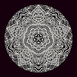 花邊圖案裝飾輪