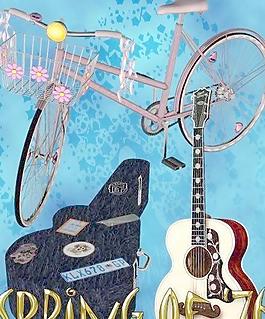 Spring of 76 Bicycle and Guitar Set自行車和吉他（ps_ac935）
