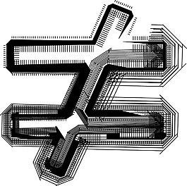 字體的插圖