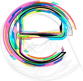 字體的插圖