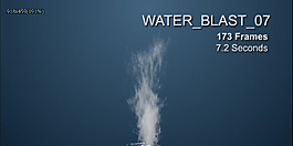 水花濺起