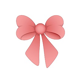 蝴蝶結(jié)絲帶矢量