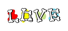 骨頭愛文字