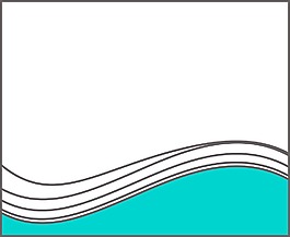 老式的波浪形模板