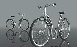 高細(xì)節(jié)精致自行車