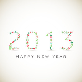 2013快樂的新年賀卡10