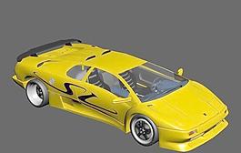 Lamborghini Diablo SV兰博基尼轿车(带贴图)