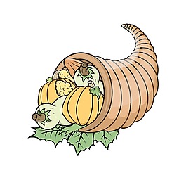 感恩節(jié)派對蔬菜