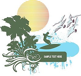 夏季背景