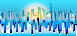 城市建筑矢量