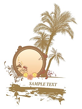 夏天的插圖