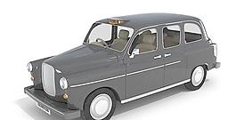 老爺車 老式轎車整體模型01
