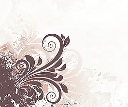 畫(huà)花卉背景矢量插畫(huà)
