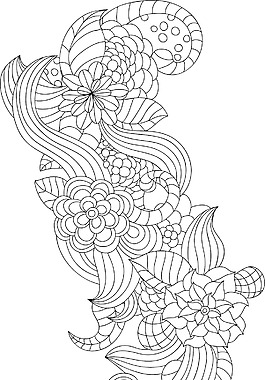 花卉矢量元素