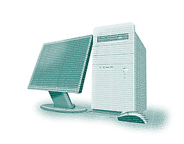 塔電腦顯示器鼠標(biāo)