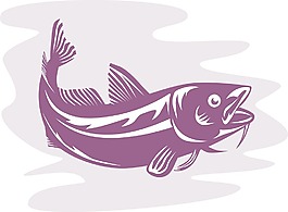 大西洋鱈魚的復(fù)古