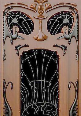 Carved door 雕花门