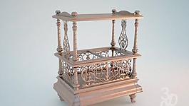 cart table 歐式木質購物桌