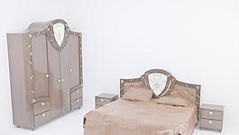 Classic Bedroom 09 床 床頭柜 衣柜