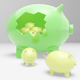 罌內(nèi)顯示金融打破撲滿