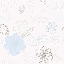 無(wú)縫背景花
