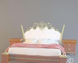 Bed Eaststyle 東方風(fēng)格的床