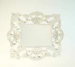 baroque mirror 雕花裝飾鏡子
