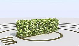 高精細灌木模型 bush 02