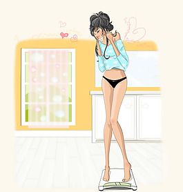 位圖 人物 女人 色彩 藍(lán)色 免費(fèi)素材