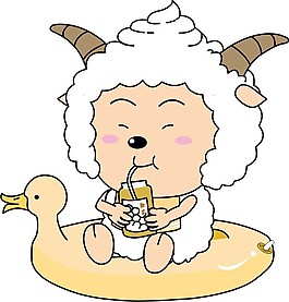 印花矢量圖 卡通動物 可愛卡通 色彩 白色 免費(fèi)素材
