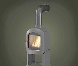 fireplace 壁爐 鐵質壁爐 062