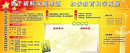 科学发展观展板图片