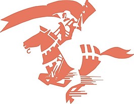 印花矢量圖 抽象人物 抽象動(dòng)物 馬 士兵 免費(fèi)素材