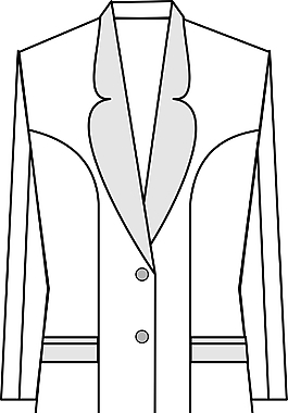 女裝上衣制圖