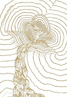 印花矢量圖 抽象人物 色彩 黃色 免費(fèi)素材