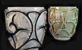 雕花玻璃花瓶 vases 92