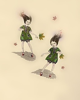 位圖 人物 兒童 色彩 綠色 免費素材