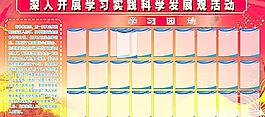 學(xué)習(xí)科學(xué)發(fā)展觀展板圖片