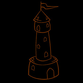 RPG地图符号与标志2圆塔