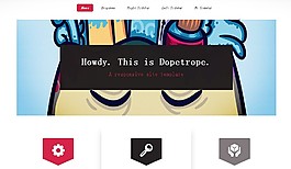 設(shè)計(jì)師作品展示html5模板