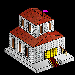 RPG地圖符號(hào)：市政廳