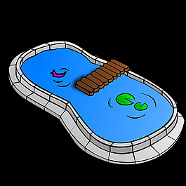 RPG地圖符號(hào)：池塘