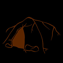 RPG地图符号的洞穴入口2