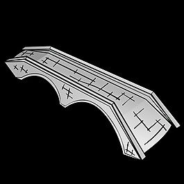 RPG地圖符號(hào)：石橋（交替）