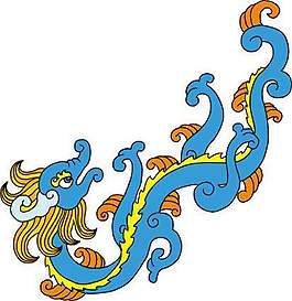 位圖 動(dòng)物 龍 色彩 藍(lán)色 免費(fèi)素材