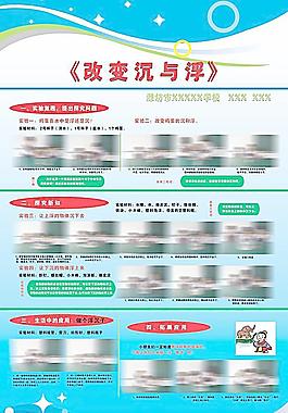 班級(jí)實(shí)驗(yàn)展板圖片