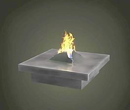 fireplace 壁爐 創(chuàng)意臺(tái)式小火爐 017