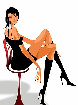 位圖 人物 女人 色彩 彩色 免費(fèi)素材