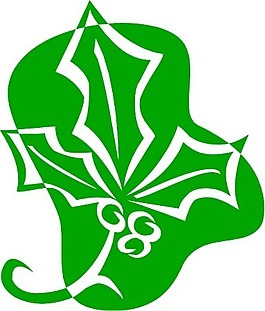 印花矢量圖 色彩 綠色 白色 樹葉 免費(fèi)素材
